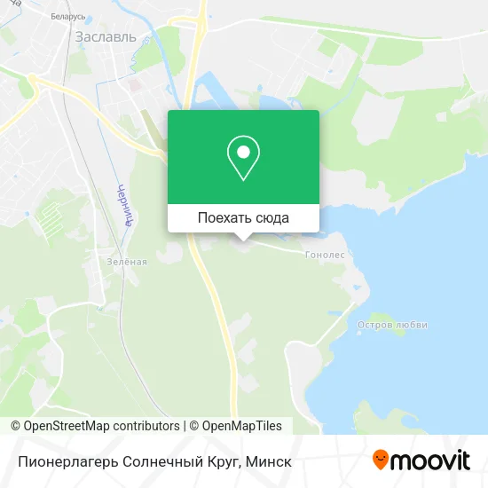 Карта Пионерлагерь Солнечный Круг