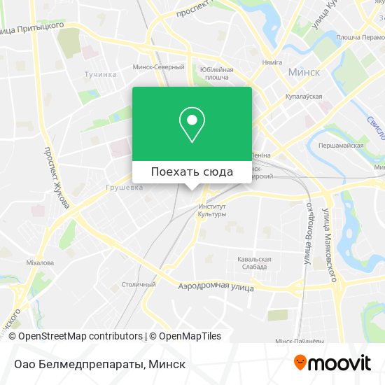 Карта Оао Белмедпрепараты
