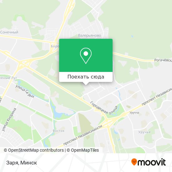 Карта Заря