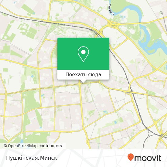 Карта Пушкінская