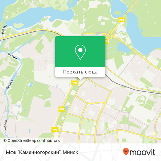 Карта Мфк "Каменногорский"