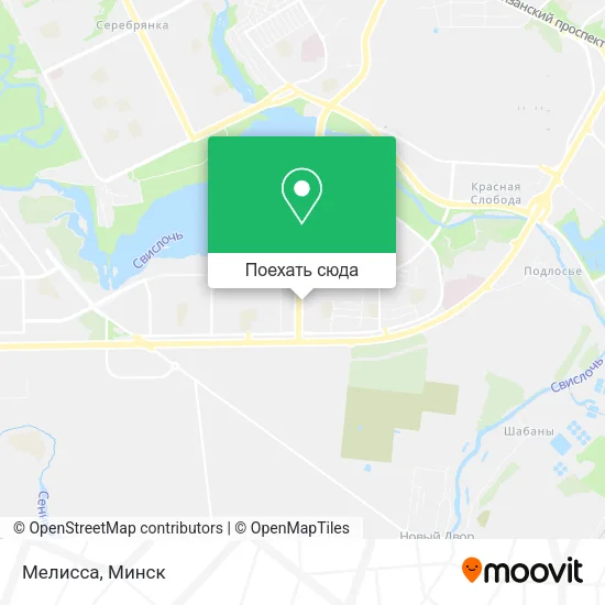 Карта Мелисса