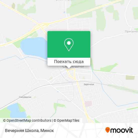 Карта Вечерняя Школа