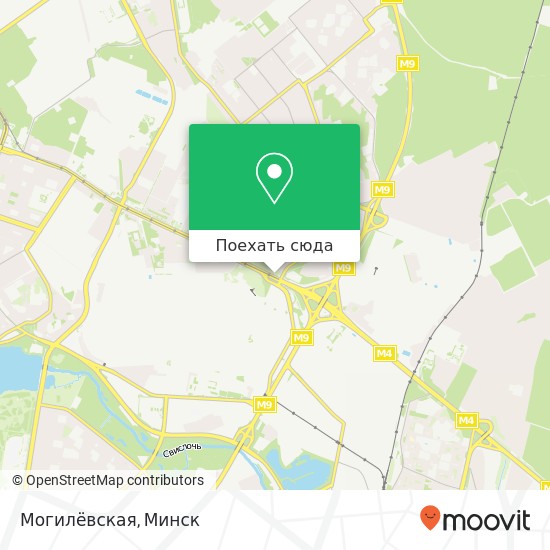 Карта Могилёвская