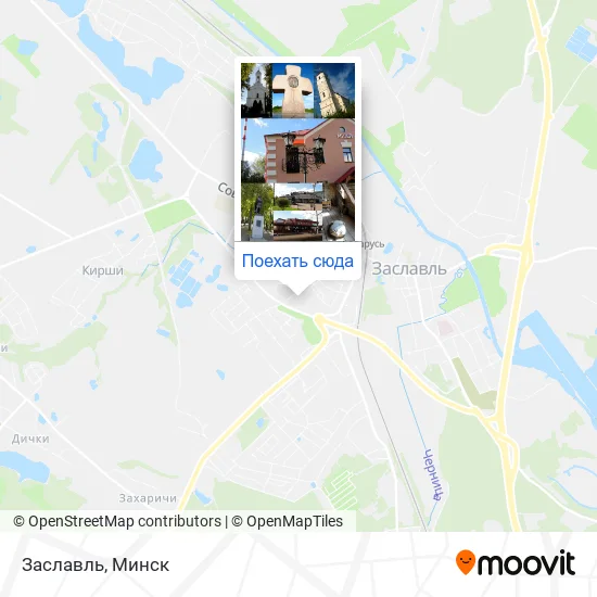 Карта Заславль