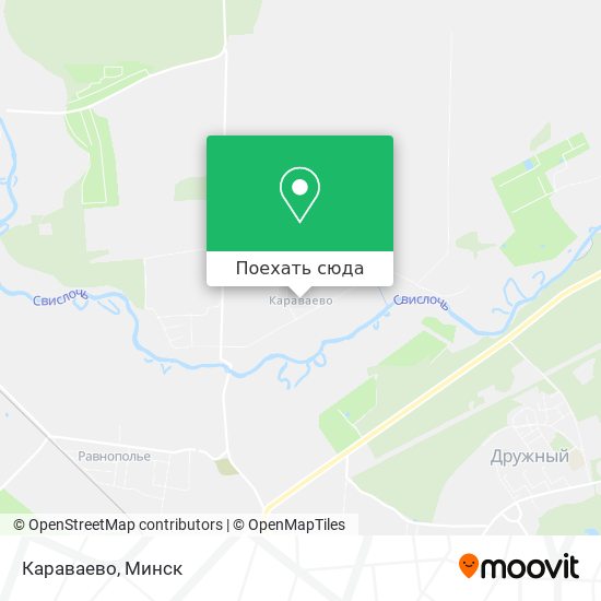 Карта Караваево