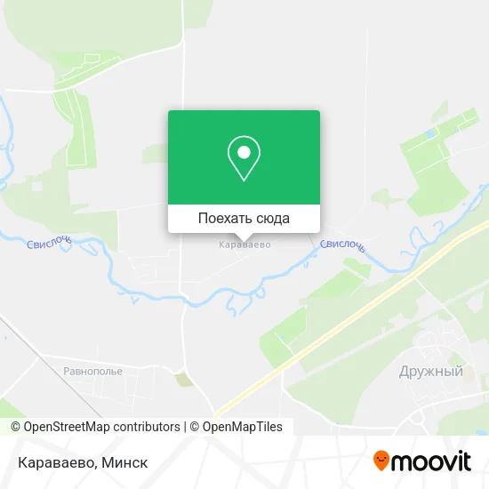 Карта Караваево