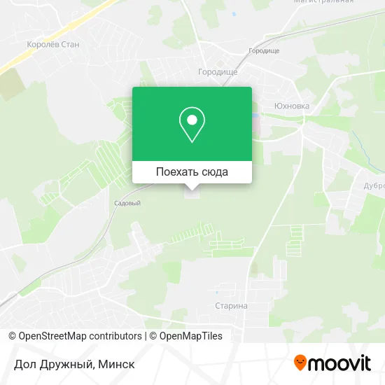Карта Дол Дружный