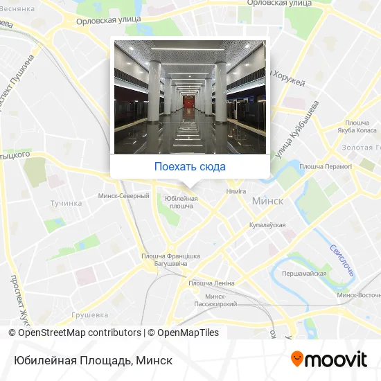 Карта Юбилейная Площадь