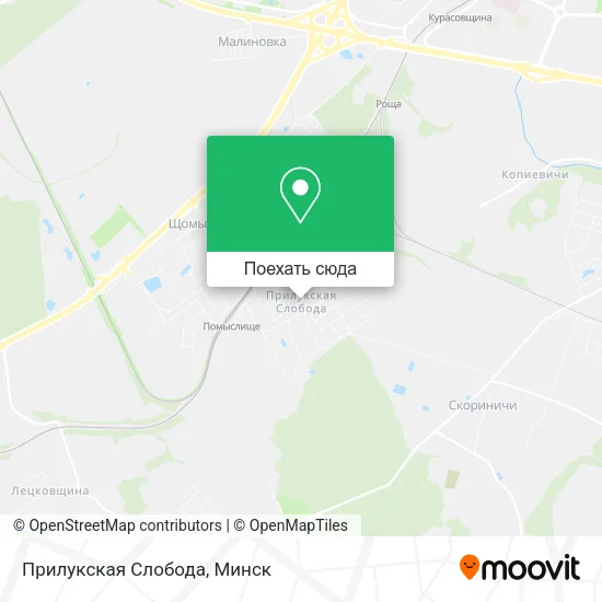 Карта Прилукская Слобода