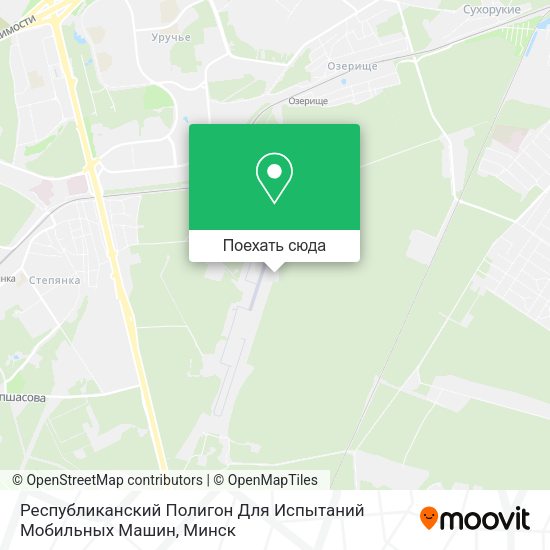 Карта Республиканский Полигон Для Испытаний Мобильных Машин