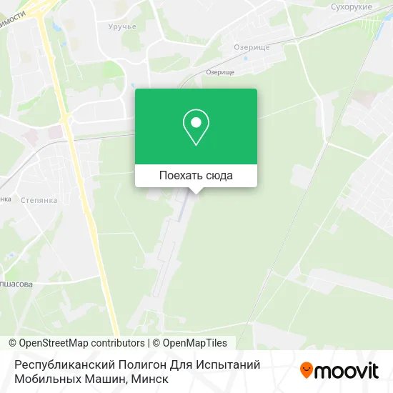 Карта Республиканский Полигон Для Испытаний Мобильных Машин