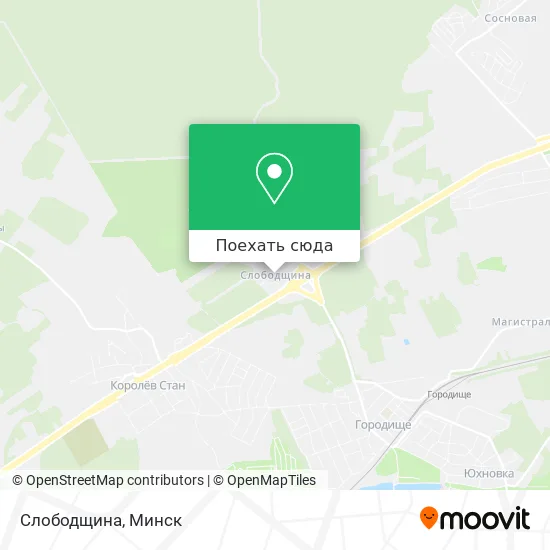 Карта Слободщина