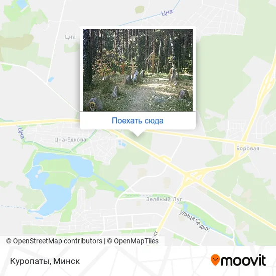 Карта Куропаты
