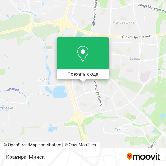 Карта Кравира