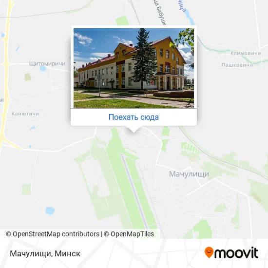Карта Мачулищи