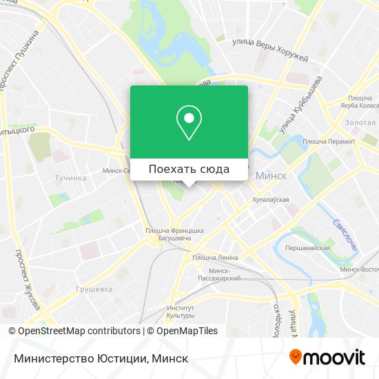 Карта Министерство Юстиции
