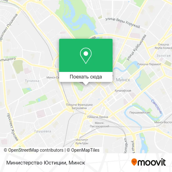 Карта Министерство Юстиции