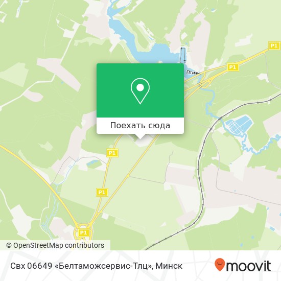 Карта Свх 06649 «Белтаможсервис-Тлц»