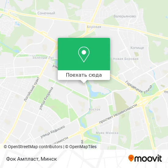 Карта Фок Ампласт