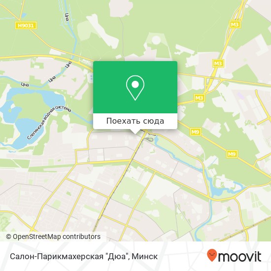 Карта Салон-Парикмахерская "Дюа"