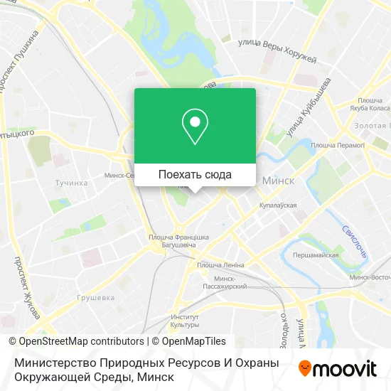 Карта Министерство Природных Ресурсов И Охраны Окружающей Среды