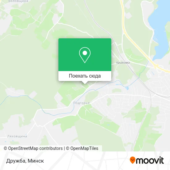 Карта Дружба