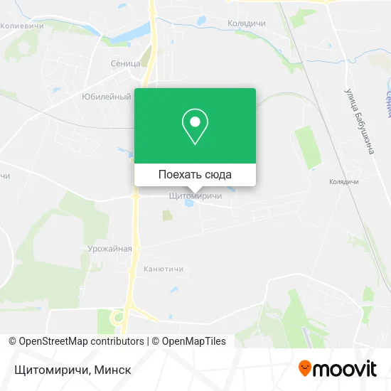 Карта Щитомиричи