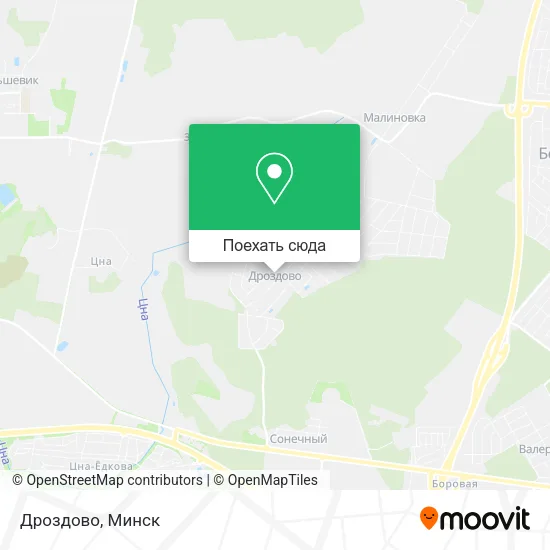 Карта Дроздово