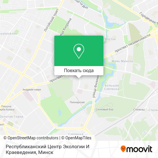Карта Республиканский Центр Экологии И Краеведения