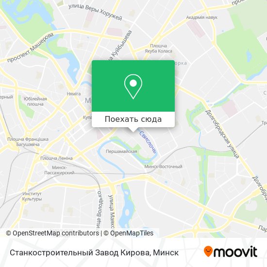 Карта Станкостроительный Завод Кирова