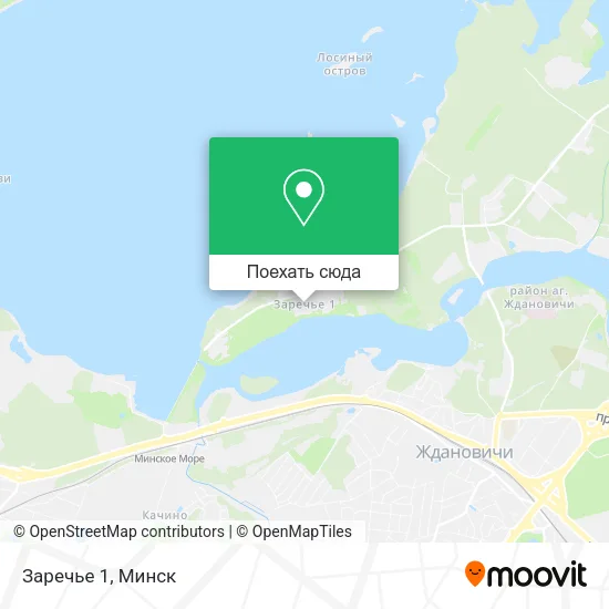 Карта Заречье 1