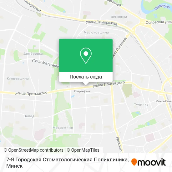 Карта 7-Я Городская Стоматологическая Поликлиника