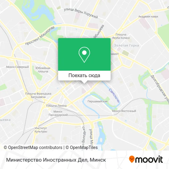 Карта Министерство Иностранных Дел