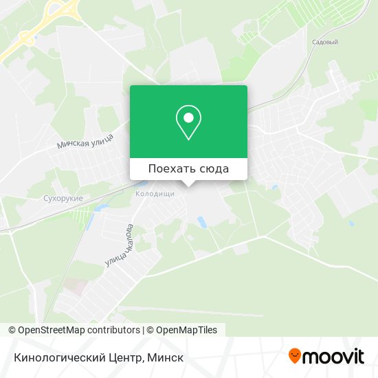 Карта Кинологический Центр