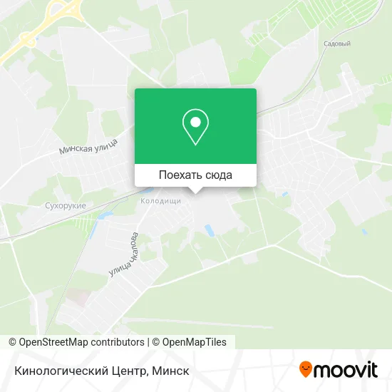 Карта Кинологический Центр