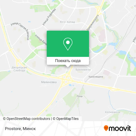 Карта Prostore