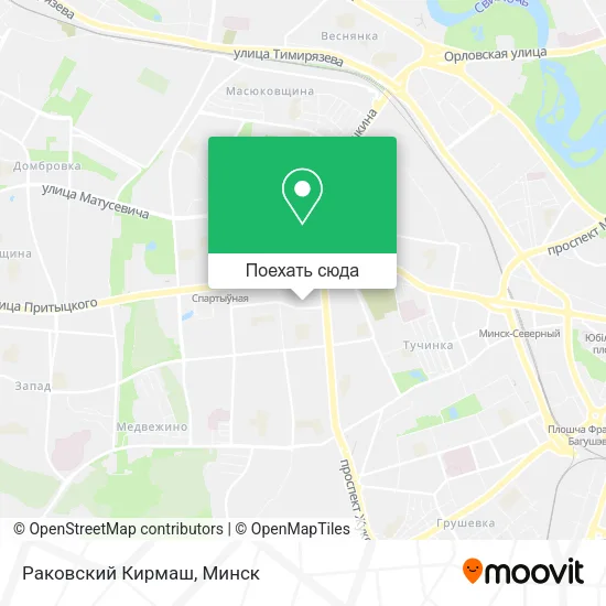 Карта Раковский Кирмаш