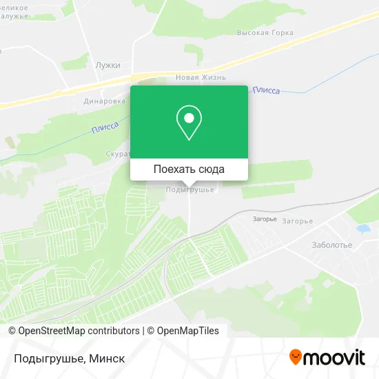 Карта Подыгрушье