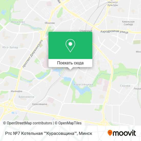Карта Ртс №7 Котельная ""Курасовщина""