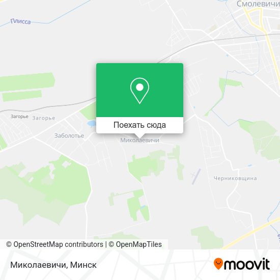 Карта Миколаевичи