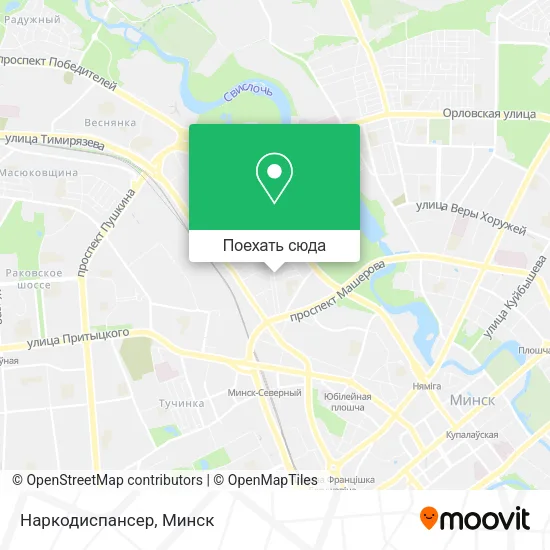 Карта Наркодиспансер