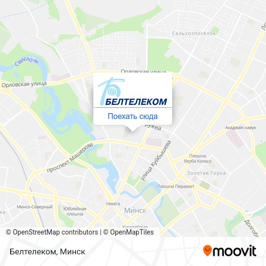 Карта Белтелеком