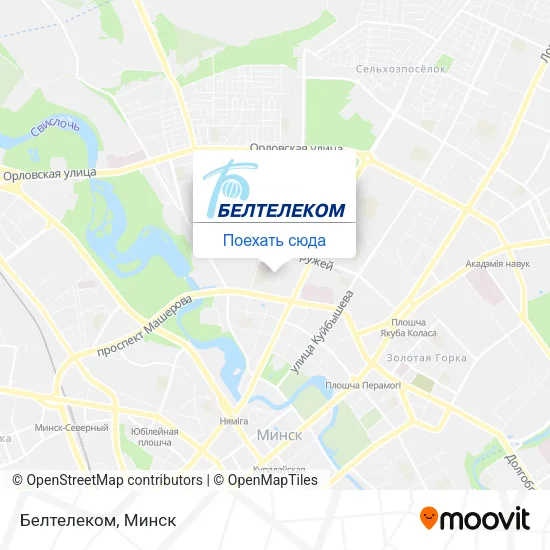 Карта Белтелеком