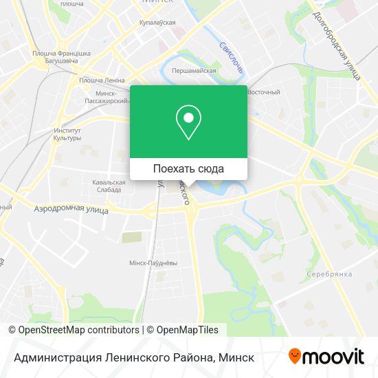 Карта Администрация Ленинского Района