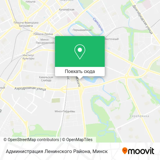 Карта Администрация Ленинского Района