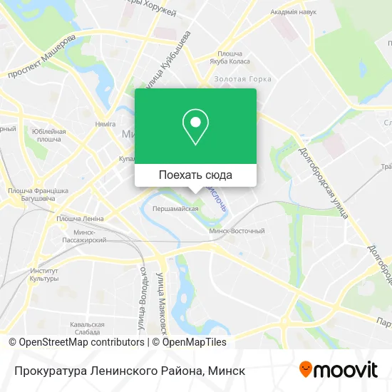 Карта Прокуратура Ленинского Района