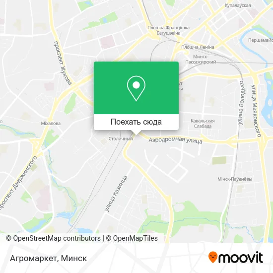 Карта Агромаркет
