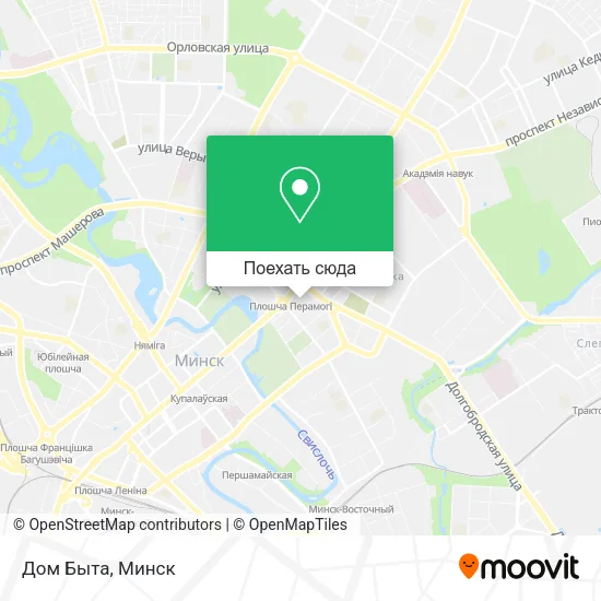 Карта Дом Быта