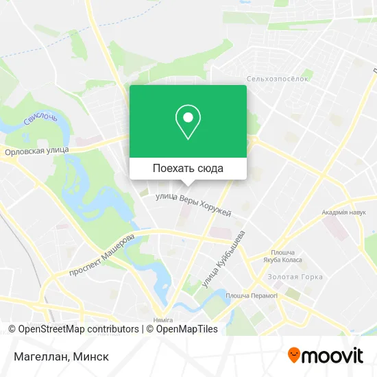 Карта Магеллан